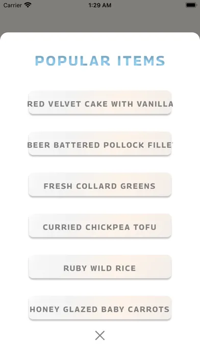 Ảnh chụp màn hình của LH Eats