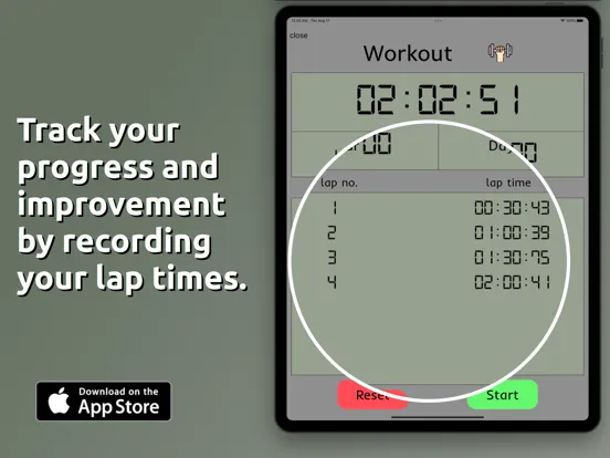 Stopwatch - Multiple Stopwatch iPad 应用截图