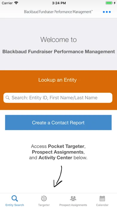 Zrzuty ekranu Fundraiser Performance Mgmt