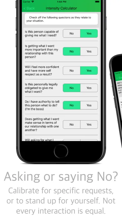 DBT Relationship Tools Screenshots
