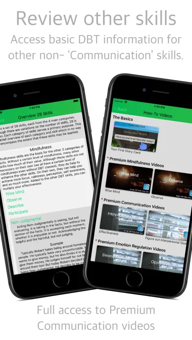 DBT Relationship Tools Screenshots