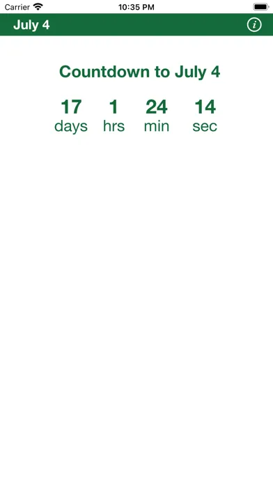 How many days until Christmas? Screenshots