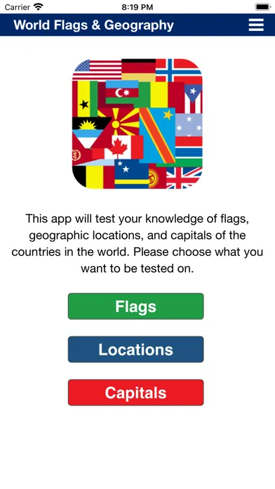 Capturas de pantalla de World Flags and Geography