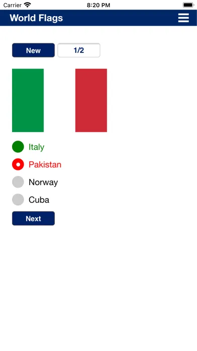 Capturas de pantalla de World Flags and Geography