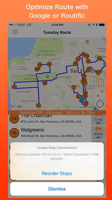 PlaceMaker Route Planner स्क्रीनशॉट