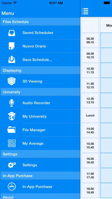 Class Schedule स्क्रीनशॉट