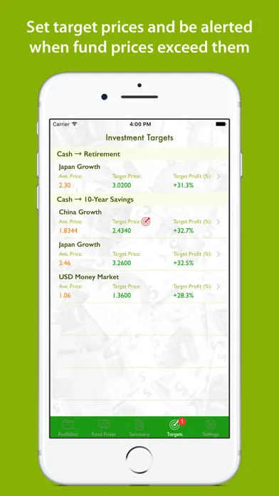 Capturas de pantalla de iInvestFundz