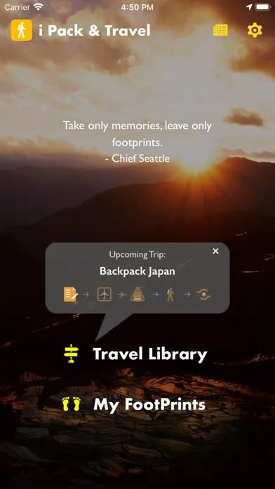 iPackTravel应用截图