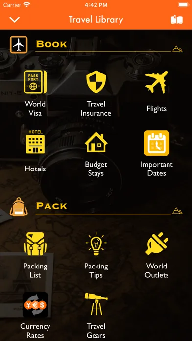 iPackTravel应用截图