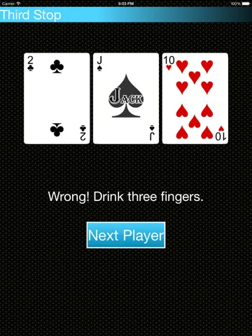 Ride the Bus (Drinking Game) iPad  Screenshots