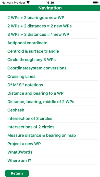 Geocaching GCTK Ekran Görüntüleri
