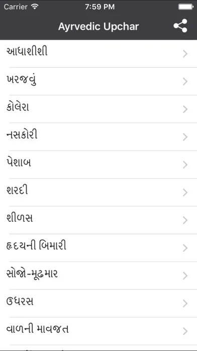 Captures d'écran de Ayurvedic Upchar In Gujarati - For best Ayurvedic helth tips