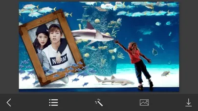 Aquarium Photo Frame - Lovely and Promising Frames for your photo Ekran Görüntüleri