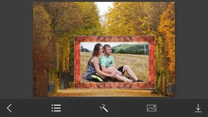 Tangkapan layar Autumn Photo Frame - Great and Fantastic Frames for your photo