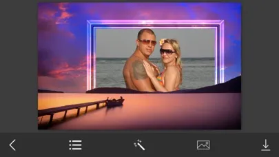 Tangkapan skrin Beach Photo Frame - Free Pic and Photo Filter