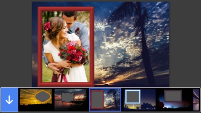 Tangkapan skrin Night Photo Frame - Lovely and Promising Frames for your photo