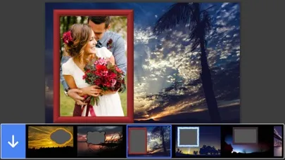 Night Photo Frame - Lovely and Promising Frames for your photo应用截图