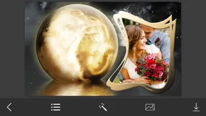 Night Photo Frame - Lovely and Promising Frames for your photo应用截图