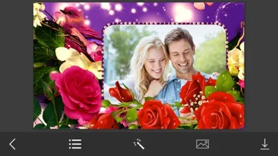 Capturas de tela do Rose Flower Photo Frame - Art Photography & mega Frames