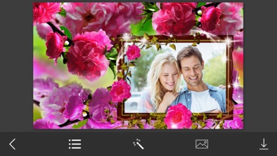 Capturas de tela do Rose Flower Photo Frame - Art Photography & mega Frames