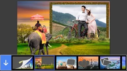 Tangkapan skrin Travel Photo Frame - Lovely and Promising Frames for your photo