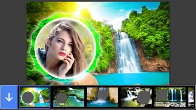 Waterfall Photo Frame - Picture Frames + Photo Effects Screenshots