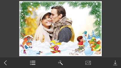 Winter Photo Frame - Free Pic and Photo Filter 스크린샷