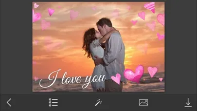 Tangkapan skrin Pink Heart Photo Frame - Make Awesome Photo using beautiful Photo Frames