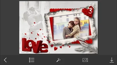 Romantic Love Photo Frame - Make Awesome Photo using beautiful Photo Frames Screenshots