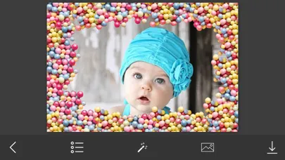 Candy Photo Frames - Make awesome photo using beautiful photo frames スクリーンショット
