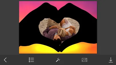 Zrzuty ekranu Love Photo Frames - Make awesome photo using beautiful photo frames