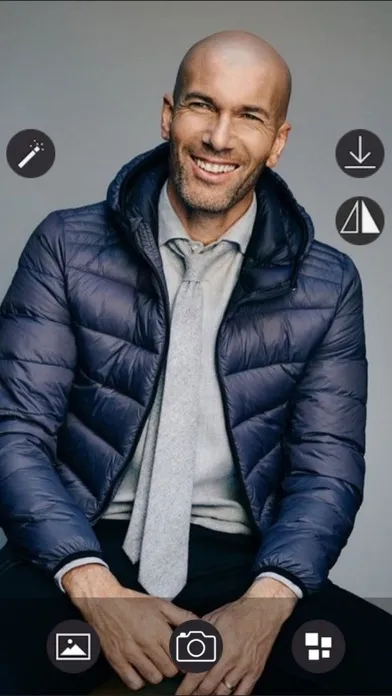Man Hairstyle - Salon Photo Booth Screenshots