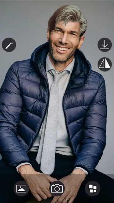 Man Hairstyle - Salon Photo Booth Screenshots
