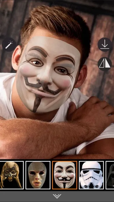 Ảnh chụp màn hình của Masquerade Camera - Photo editor