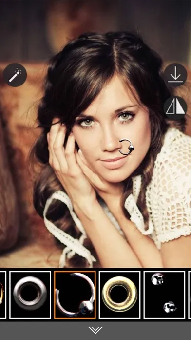 Piercings Photo Booth - Face Piercing Photo Effect Screenshots