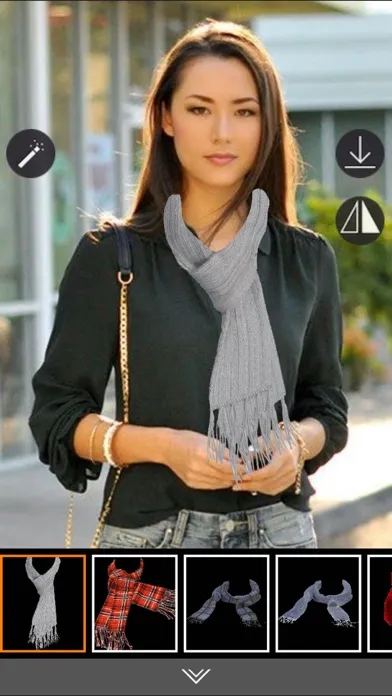 Ảnh chụp màn hình của Scarves Camera editor - Photo Booth