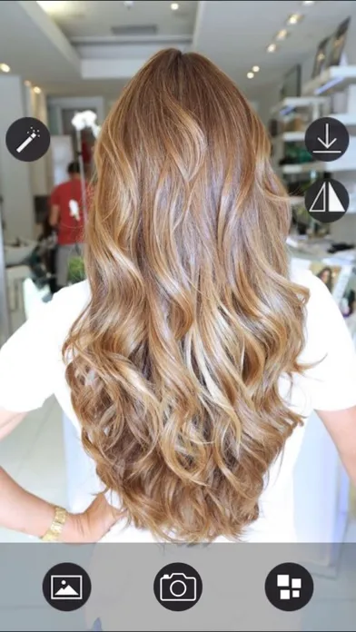 Screenshot di Women Hairstyles - Salon Photo Booth