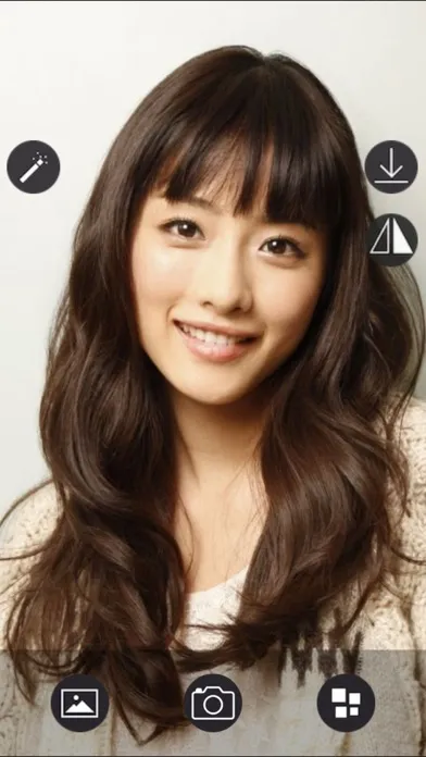 Screenshot di Women Hairstyles - Salon Photo Booth