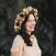 Lady with Flower crown - Flower crown photo montage with your lovely pose