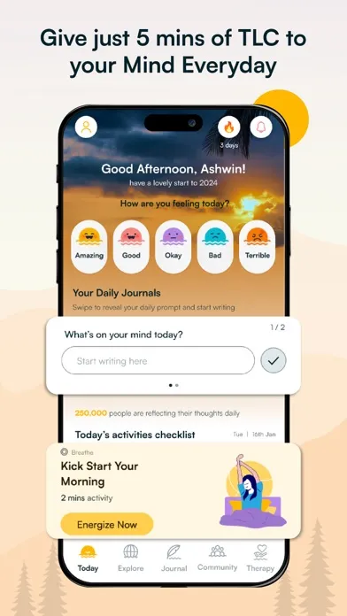 Tangkapan skrin Mind Alcove: Daily Mindfulness