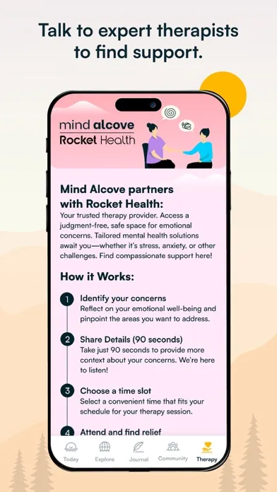 Tangkapan skrin Mind Alcove: Daily Mindfulness
