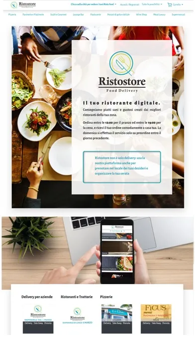 Capturas de tela do Ristostore - Ristoapp