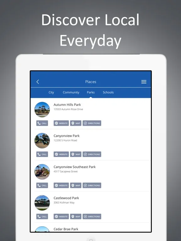 Riverton Connect iPad  スクリーンショット