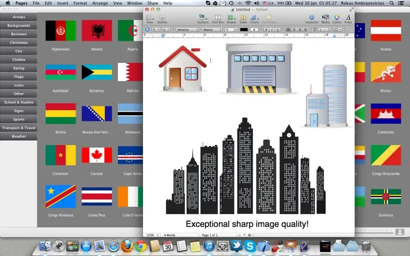 Tangkapan layar Business Clipart Super Duper Collection 3000
