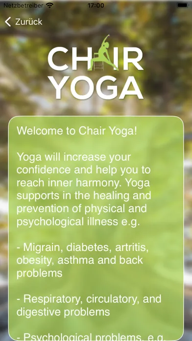 Capturas de tela do Chair Yoga 2