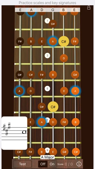 Guitar Sight Reading Trainer Screenshots
