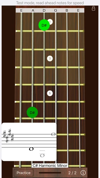 Guitar Sight Reading Trainer Screenshots