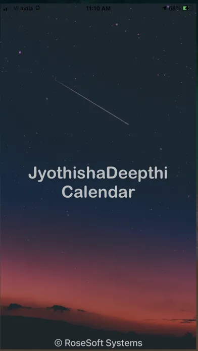 Screenshot di JyothishaDeepthi Calendar