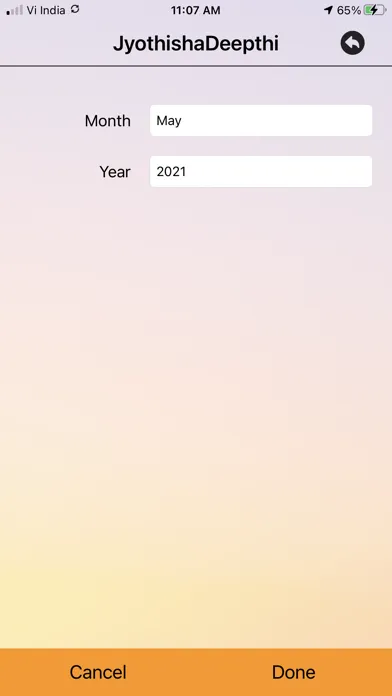 Screenshot di JyothishaDeepthi Calendar