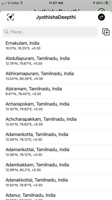 Screenshot di JyothishaDeepthi Calendar